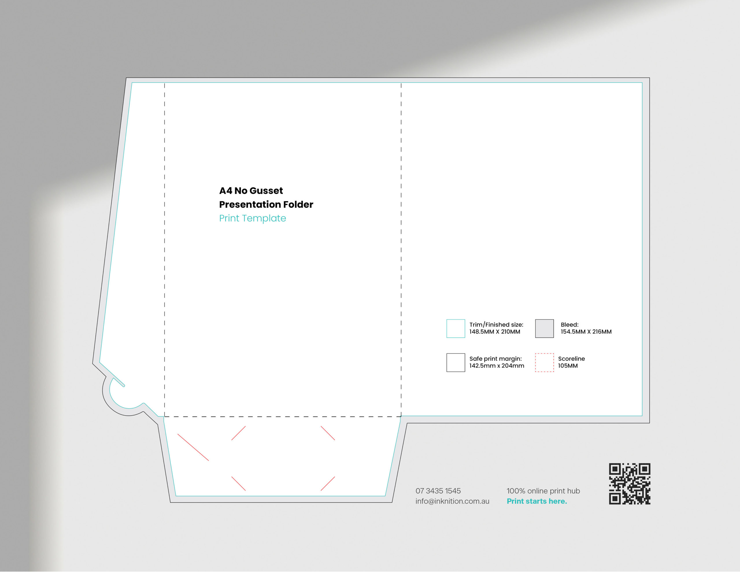 Premium Presentation Folder Design - Graphic Templates