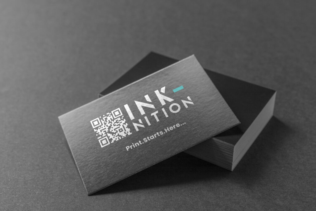 black-business-card-with-black-background