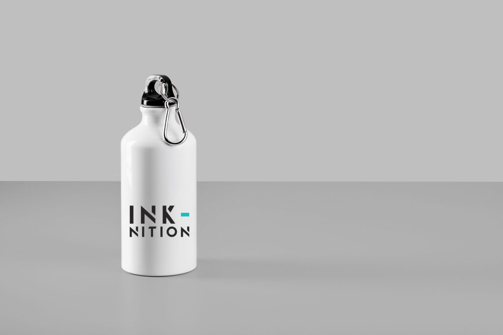 Minimalist design water bottle