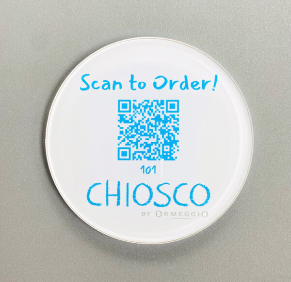 Chiosco-Acrylic-QR-Code-Disc